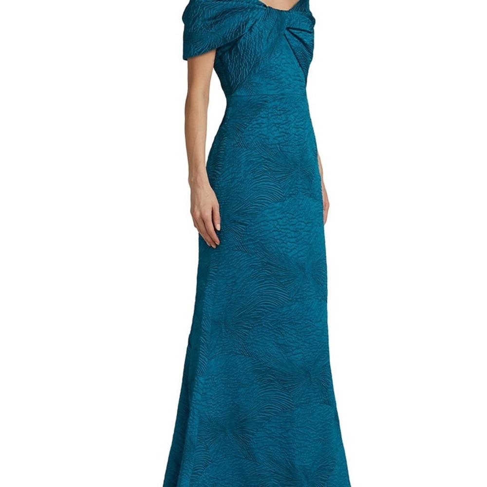Spectacular GOWN: Teri Jon Off-The-Shoulder